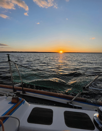 sail ogunquit maine starboard side sunset - tall